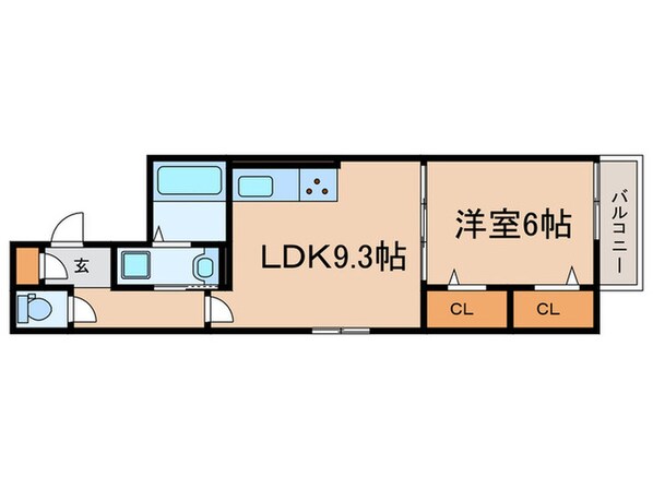 仮)城陽市久世北垣内ハイツの物件間取画像